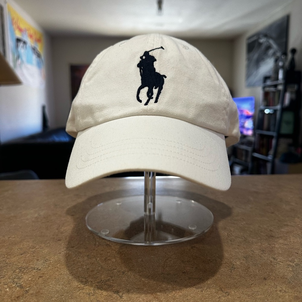 Polo by Ralph Lauren Off-White Baseball Cap